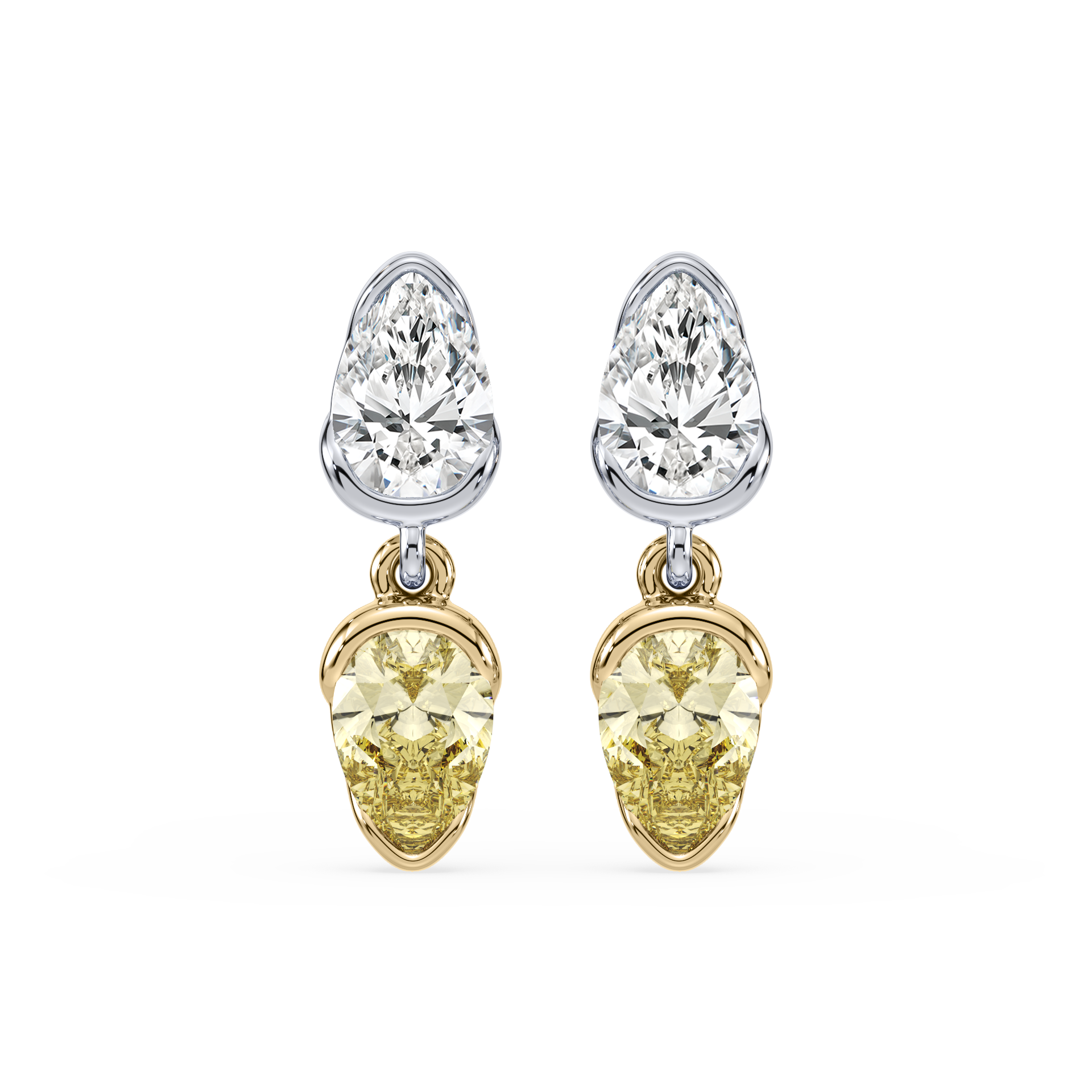 Coquette Drop 14K Two-Tone In-stock