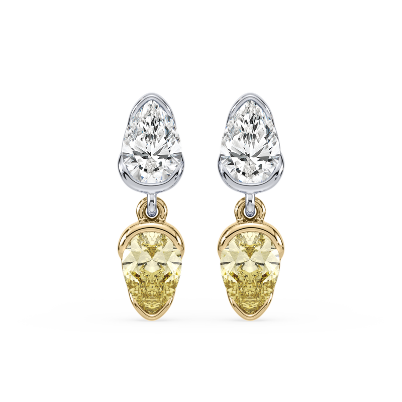 Coquette Drop 14K Two-Tone In-stock