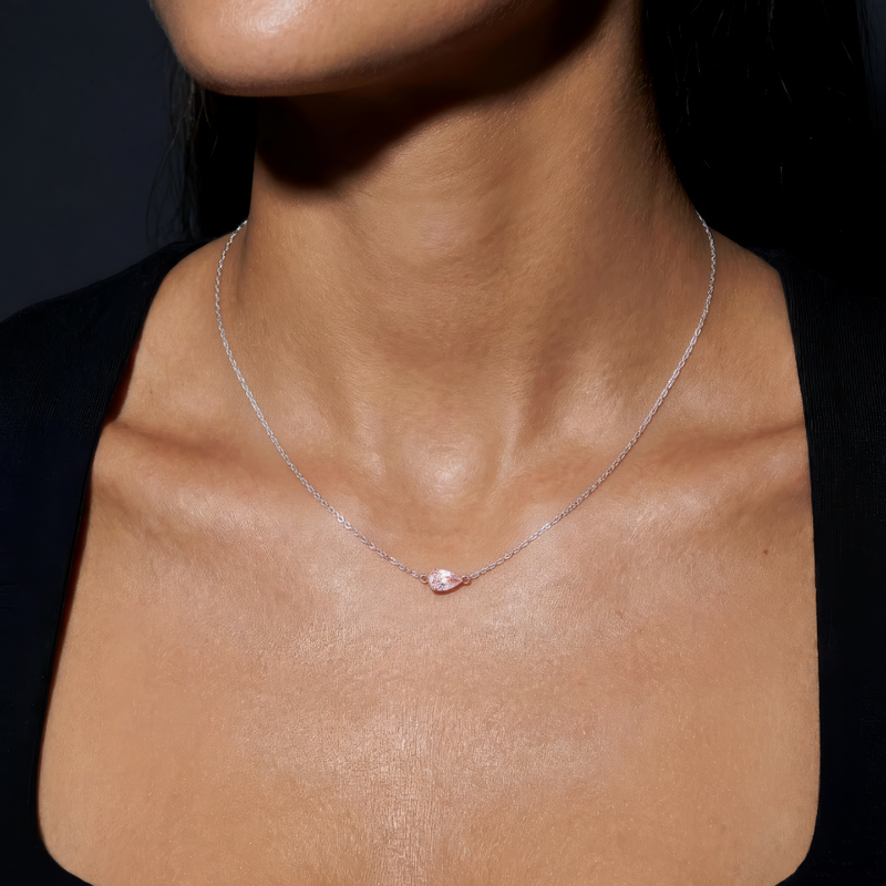 Coquette Solitaire Necklace