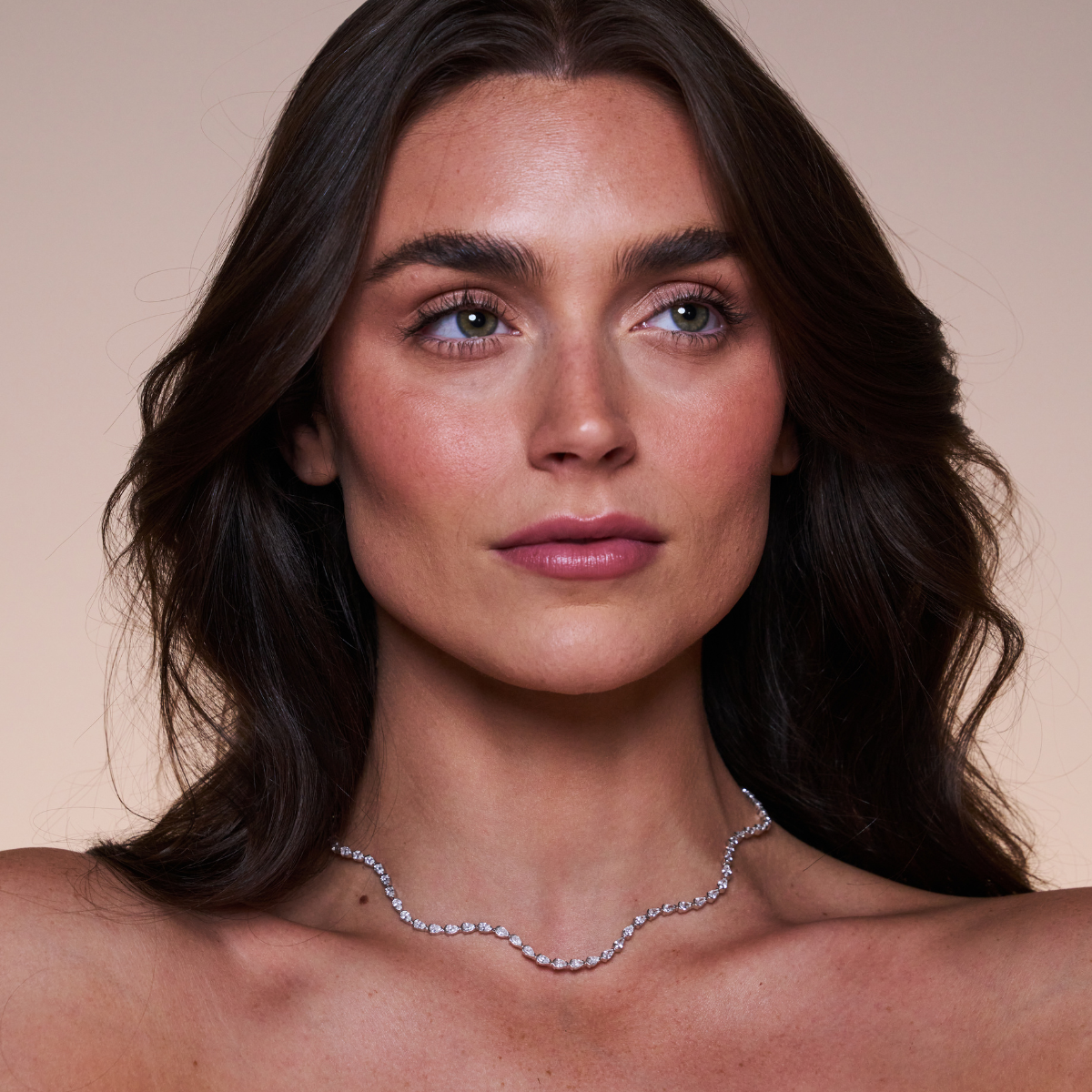 Coquette Tennis Necklace