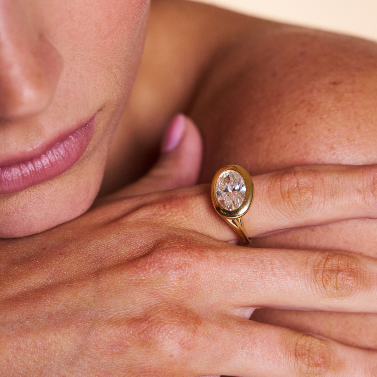 Cove Oval Ring