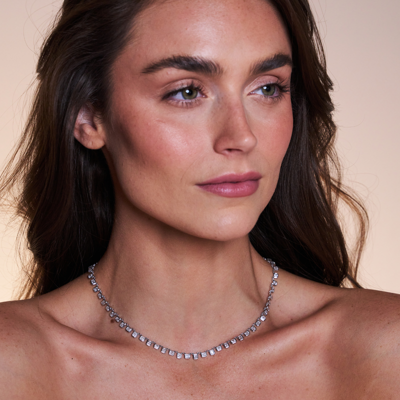 Deco Radiant Step Necklace