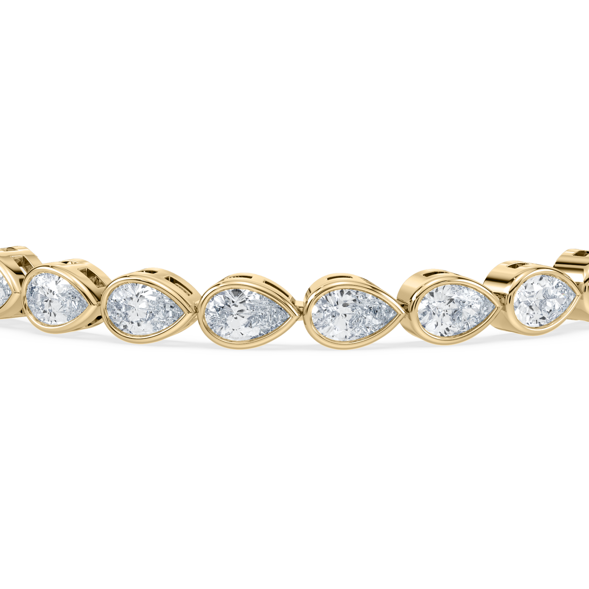 Aura Pear Tennis Bracelet